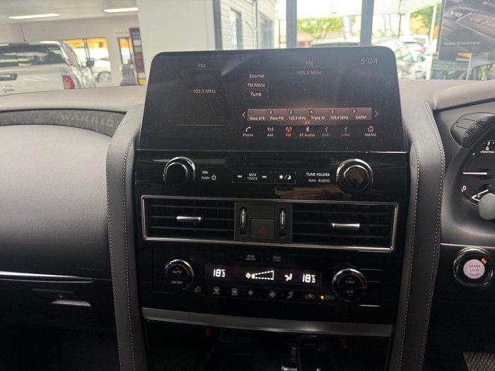 2025 Nissan Patrol Warrior Y62 MY25 4X4 Dual Range Moonstone White