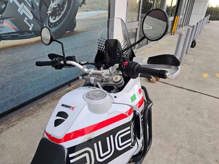 2024 DUCATI DESERTX RALLY White