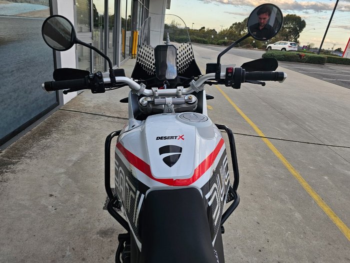 2024 DUCATI DESERTX RALLY White