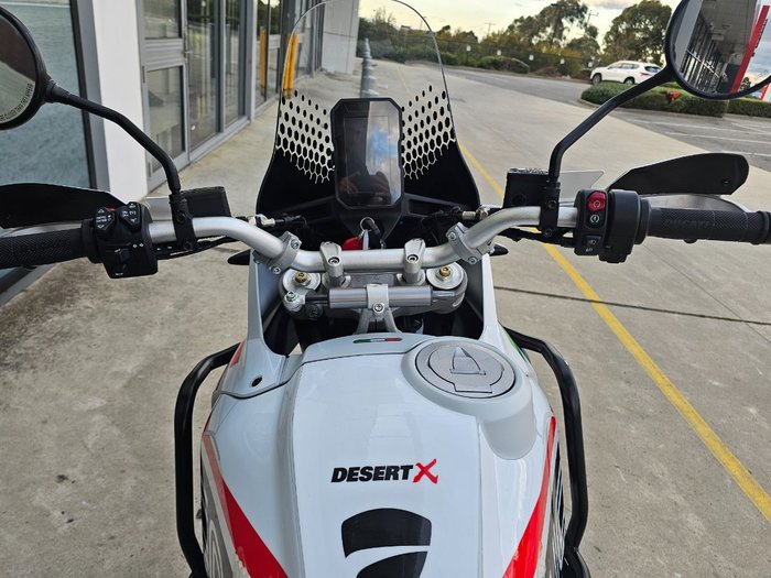 2024 DUCATI DESERTX RALLY White