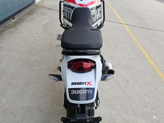 2024 DUCATI DESERTX RALLY White