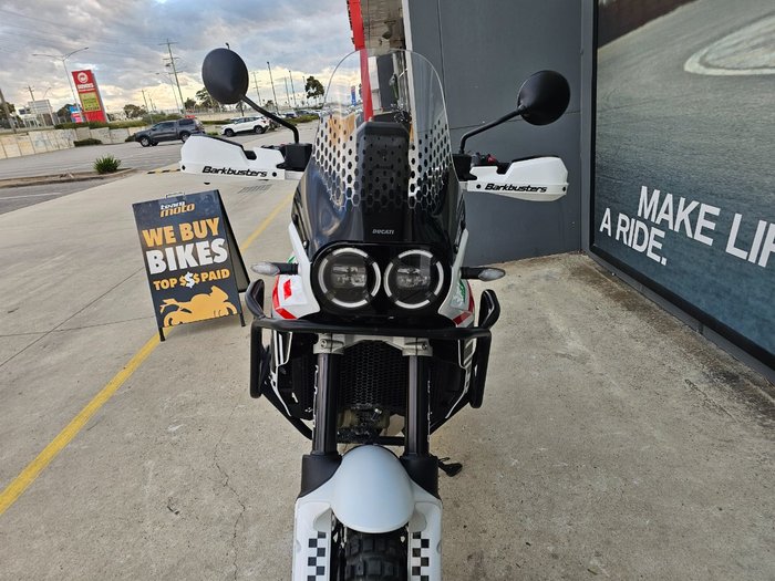2024 DUCATI DESERTX RALLY White