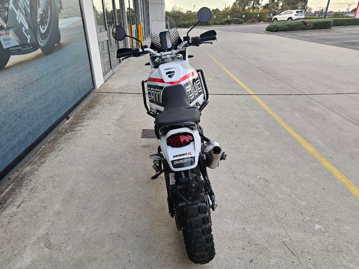 2024 DUCATI DESERTX RALLY White