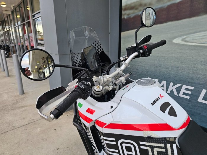 2024 DUCATI DESERTX RALLY White