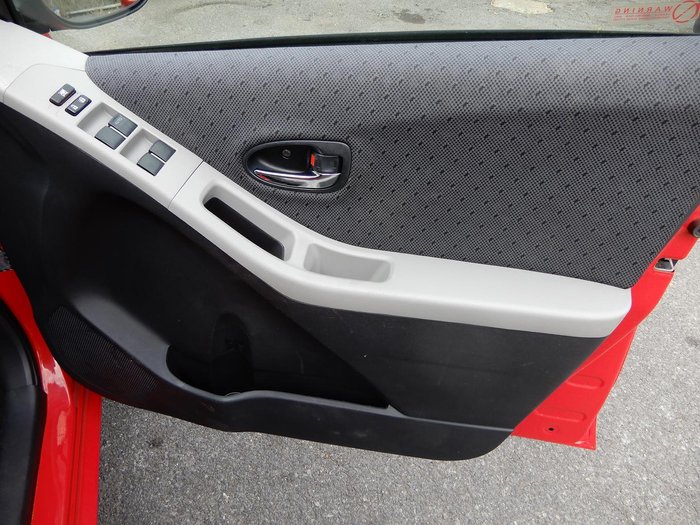 2008 Toyota Yaris YRS NCP91R MY09 Cherry