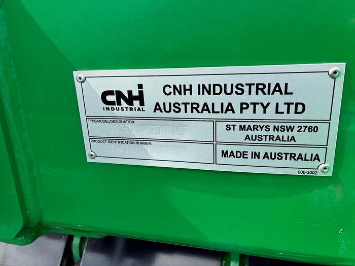 2014 Kline 2935D Speed Tiller Green
