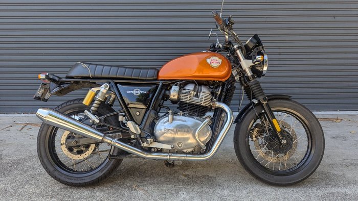 2021 ROYAL ENFIELD (SEE ALSO ENFIEL INTERCEPTOR 650 E5 CUSTOM Black