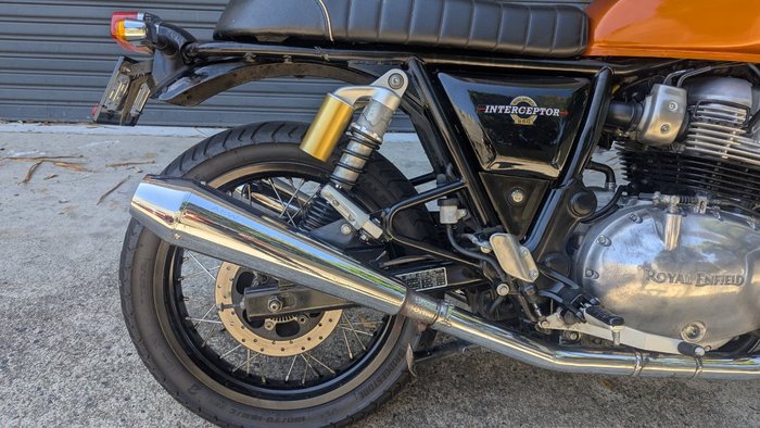 2021 ROYAL ENFIELD (SEE ALSO ENFIEL INTERCEPTOR 650 E5 CUSTOM Black