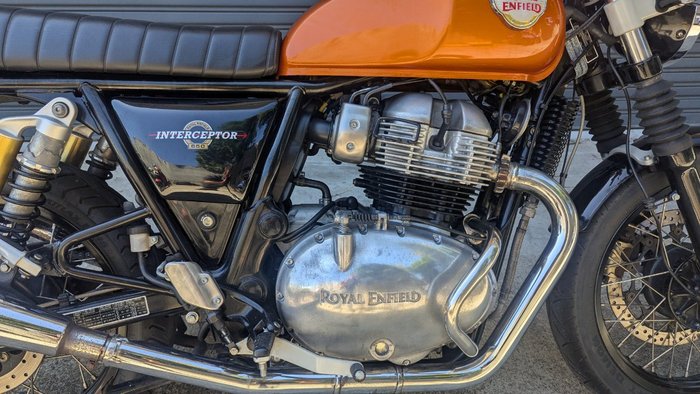 2021 ROYAL ENFIELD (SEE ALSO ENFIEL INTERCEPTOR 650 E5 CUSTOM Black