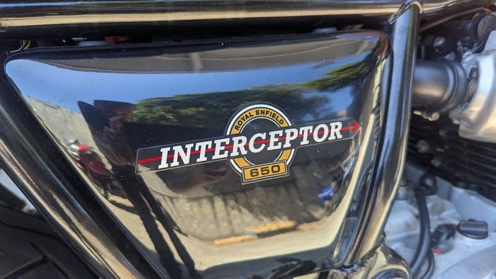 2021 ROYAL ENFIELD (SEE ALSO ENFIEL INTERCEPTOR 650 E5 CUSTOM Black