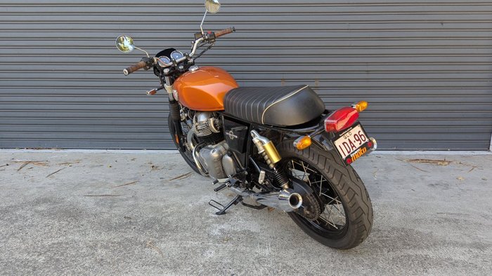 2021 ROYAL ENFIELD (SEE ALSO ENFIEL INTERCEPTOR 650 E5 CUSTOM Black