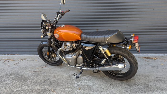 2021 ROYAL ENFIELD (SEE ALSO ENFIEL INTERCEPTOR 650 E5 CUSTOM Black