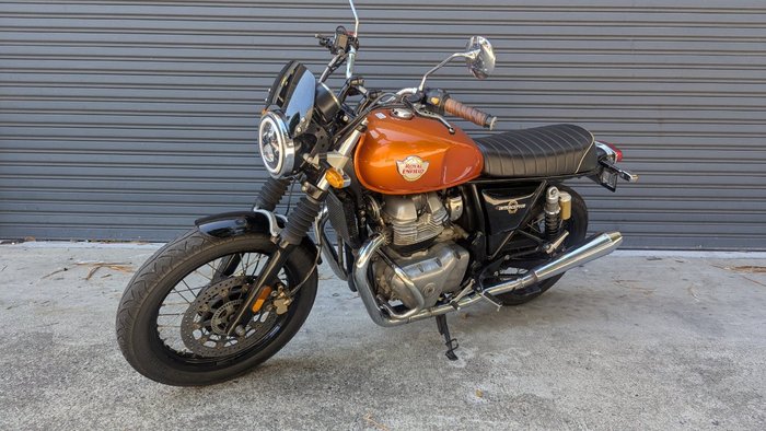 2021 ROYAL ENFIELD (SEE ALSO ENFIEL INTERCEPTOR 650 E5 CUSTOM Black