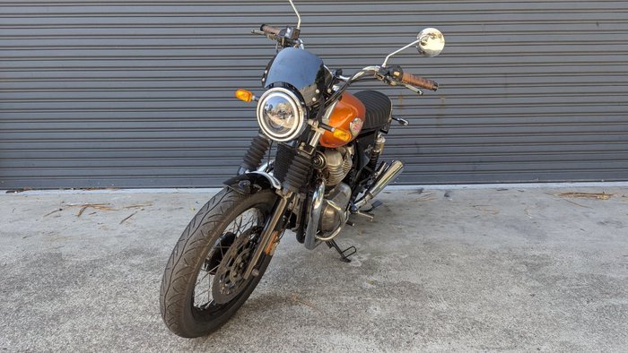 2021 ROYAL ENFIELD (SEE ALSO ENFIEL INTERCEPTOR 650 E5 CUSTOM Black