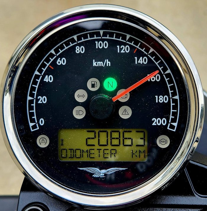 2017 Moto Guzzi V7 Stone Stone Black