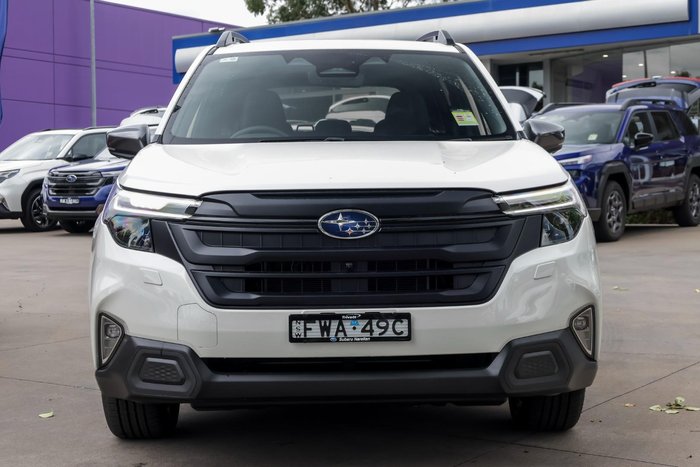 2025 Subaru Forester Hybrid S6 MY26 AWD Crystal White