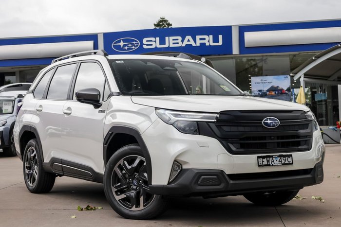 2025 Subaru Forester Hybrid S6 MY26 AWD Crystal White