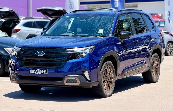 2025 Subaru Forester Hybrid Sport S6 MY26 AWD Sapphire Blue