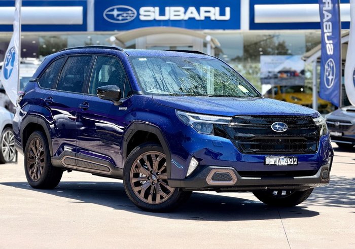 2025 Subaru Forester Hybrid Sport S6 MY26 AWD Sapphire Blue