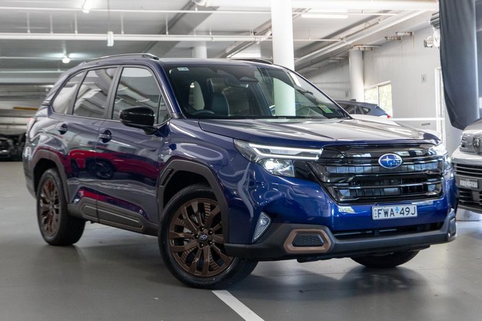 2025 Subaru Forester Hybrid Sport S6 MY26 AWD Sapphire Blue