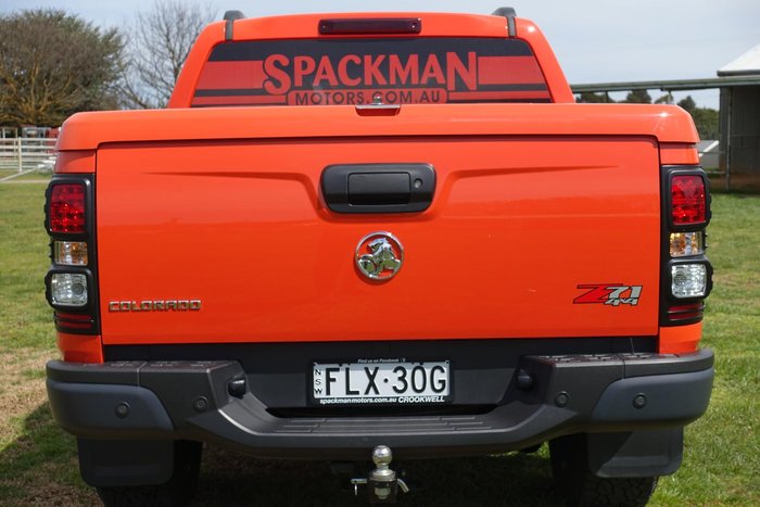 2020 Holden Colorado Z71 RG MY20 4X4 Dual Range Orange Crush