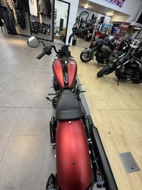 2024 Indian CHIEF BOBBER DARK HORSE RUBY SMOKE