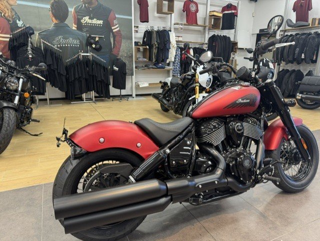 2024 Indian CHIEF BOBBER DARK HORSE RUBY SMOKE