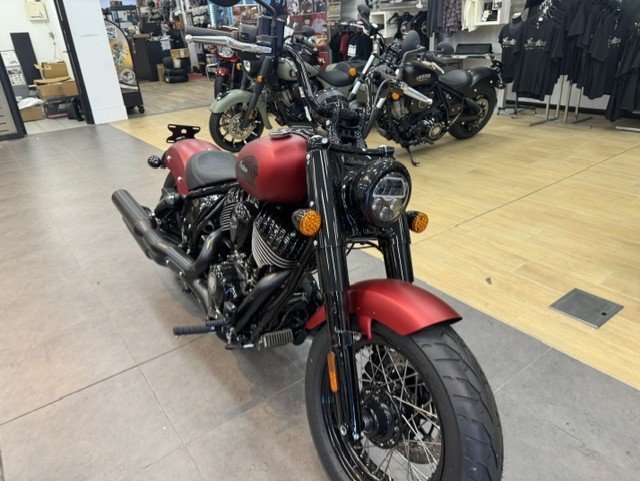 2024 Indian CHIEF BOBBER DARK HORSE RUBY SMOKE