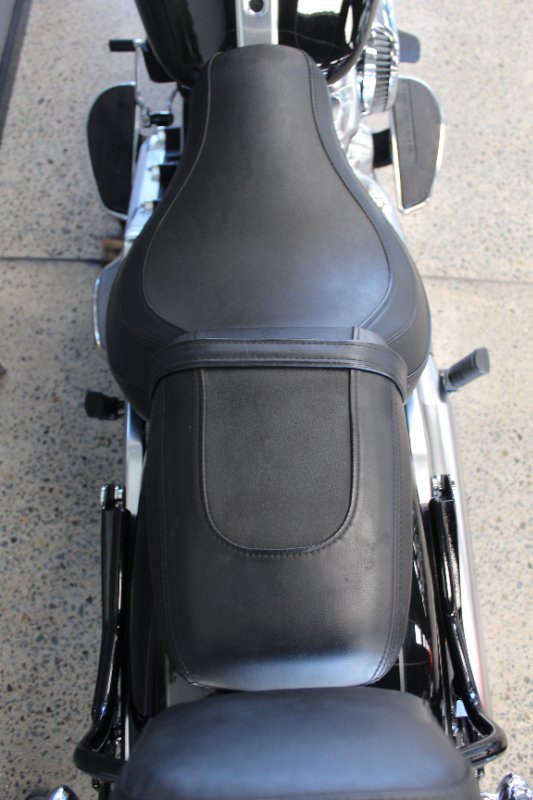 2019 Harley-davidson FLFBS FAT BOY S (114) VIVID BLACK