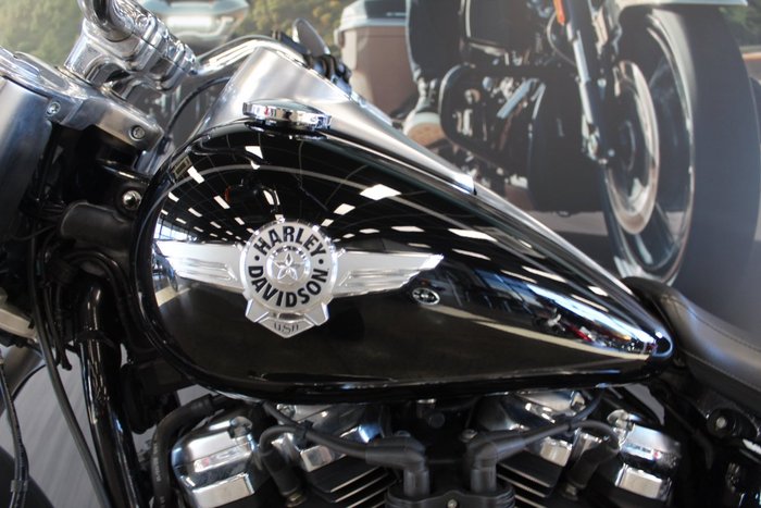 2019 Harley-davidson FLFBS FAT BOY S (114) VIVID BLACK