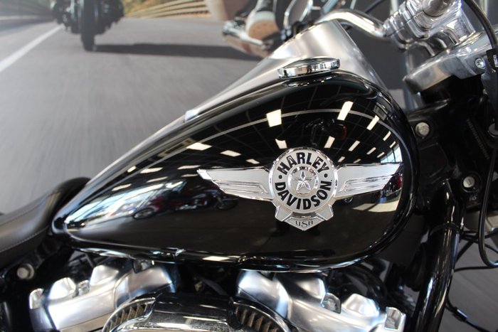 2019 Harley-davidson FLFBS FAT BOY S (114) VIVID BLACK