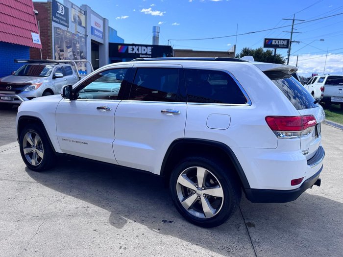 2015 Jeep Grand Cherokee Limited WK MY15 4X4 Dual Range Bright White