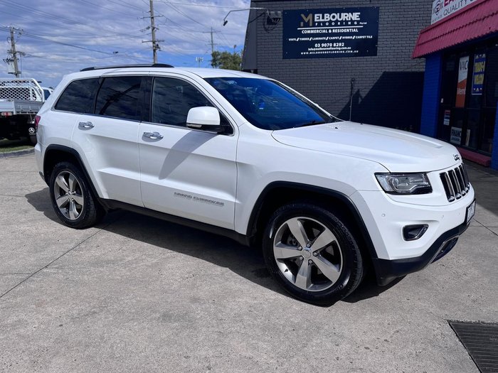 2015 Jeep Grand Cherokee Limited WK MY15 4X4 Dual Range Bright White