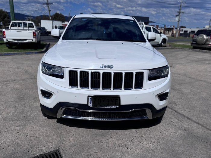 2015 Jeep Grand Cherokee Limited WK MY15 4X4 Dual Range Bright White