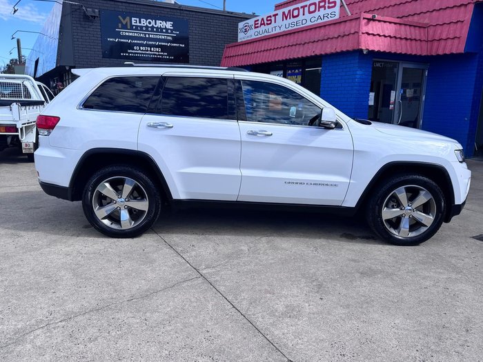 2015 Jeep Grand Cherokee Limited WK MY15 4X4 Dual Range Bright White