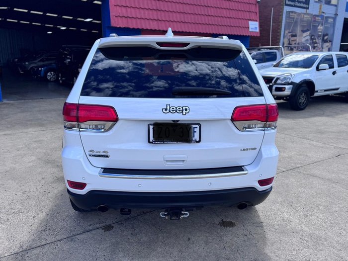 2015 Jeep Grand Cherokee Limited WK MY15 4X4 Dual Range Bright White