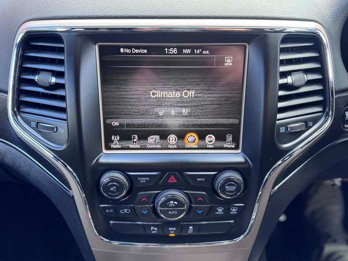2015 Jeep Grand Cherokee Limited WK MY15 4X4 Dual Range Bright White