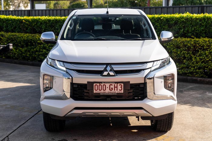 2022 Mitsubishi Triton GLS MR MY23 4X4 Dual Range White