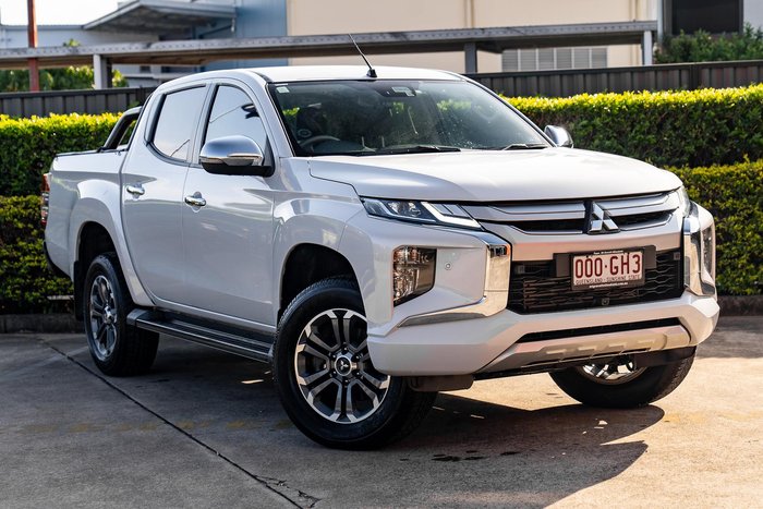 2022 Mitsubishi Triton GLS MR MY23 4X4 Dual Range White