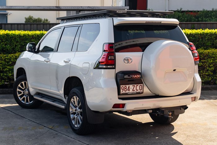 2019 Toyota Landcruiser Prado VX GDJ150R 4X4 Dual Range Crystal Pearl