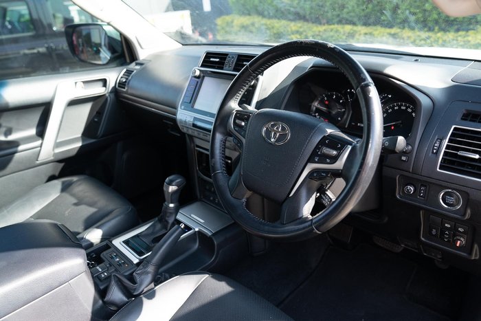 2019 Toyota Landcruiser Prado VX GDJ150R 4X4 Dual Range Crystal Pearl