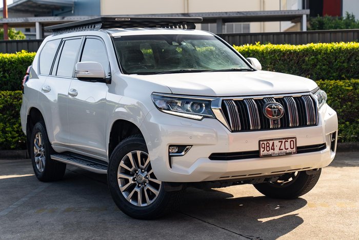 2019 Toyota Landcruiser Prado VX GDJ150R 4X4 Dual Range Crystal Pearl