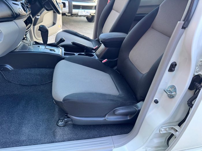 2014 Mitsubishi Triton GLX MN MY15 4X4 Dual Range White