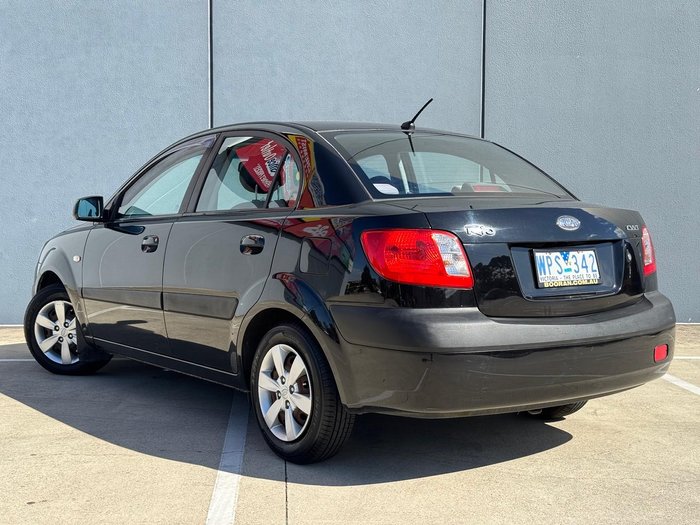 2008 Kia Rio EX JB MY07 Midnight Black