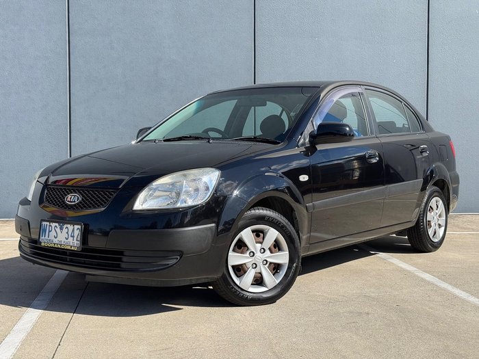 2008 Kia Rio EX JB MY07 Midnight Black