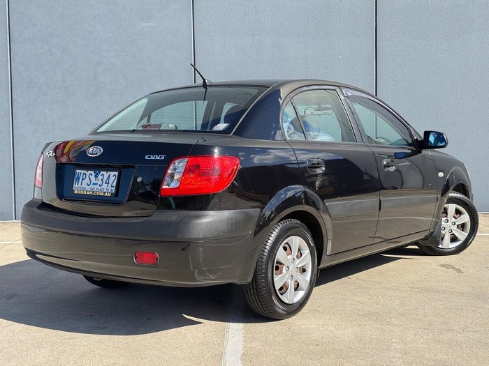 2008 Kia Rio EX JB MY07 Midnight Black