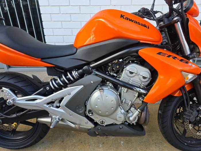 2007 Kawasaki ER-6n Orange