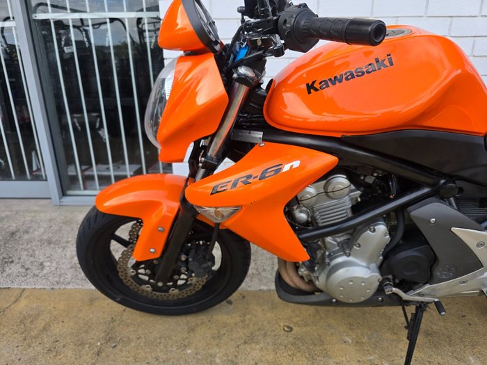 2007 Kawasaki ER-6n Orange