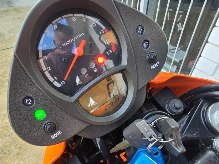 2007 Kawasaki ER-6n Orange