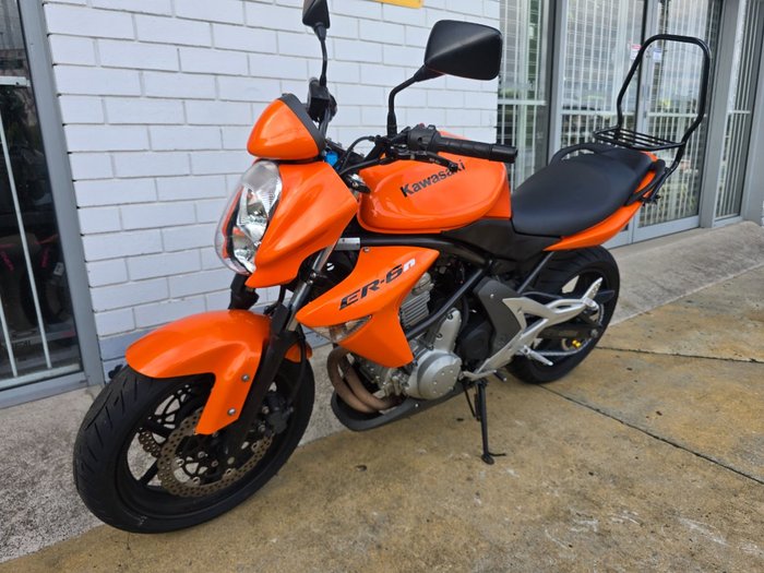 2007 Kawasaki ER-6n Orange